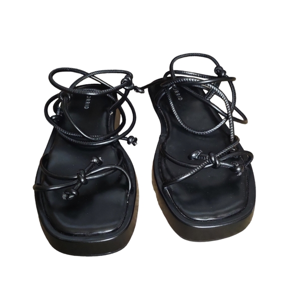 Torrid Size 10WW (Wide Width) Black Sandals - Picture 2 of 14